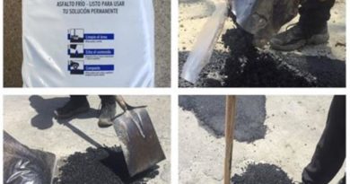 Lanzan asfalto frío, listo para usarse y vender en ferreterías Lanzan asfalto frío, listo para usarse y vender en ferreterías
